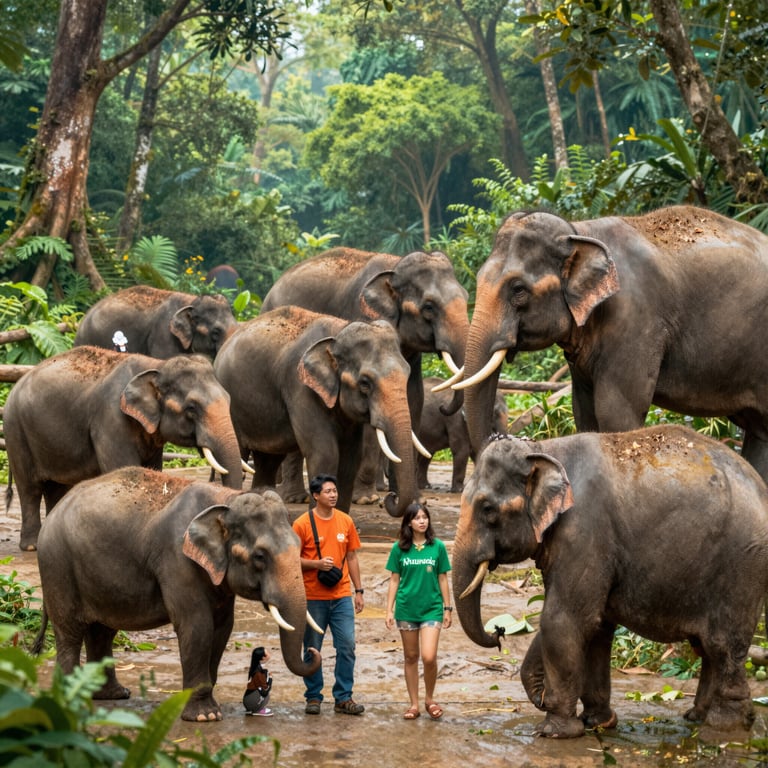 Iniziative Non Profit per Salvare la Popolazione Elefanti in Asia