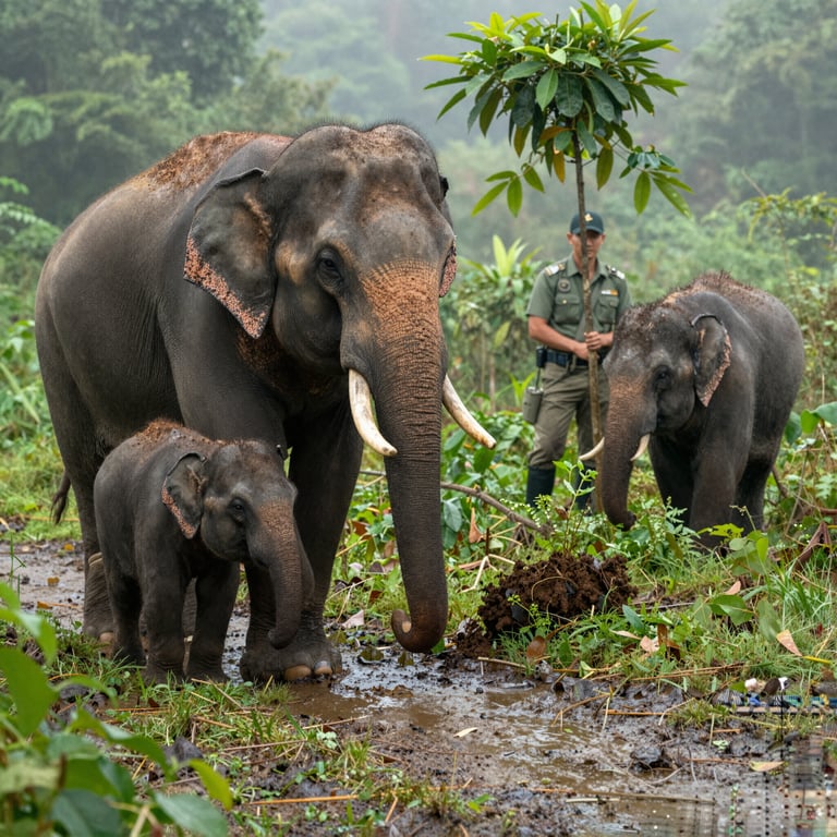 Come le Iniziative di Conservazione Salvano gli Elefanti Forestali Rari in Vietnam