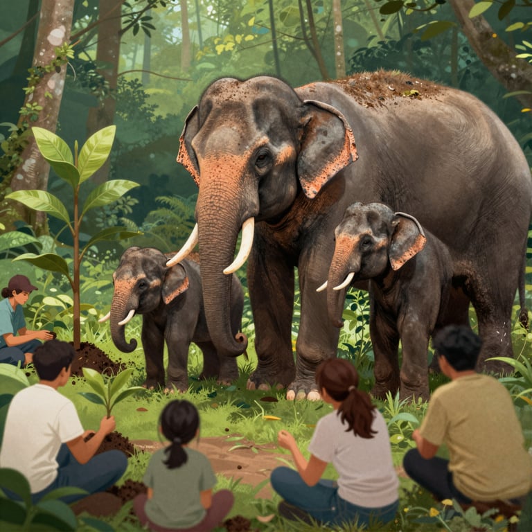 Modi per Supportare la Protezione degli Elefanti Estremamente Rari in Vietnam