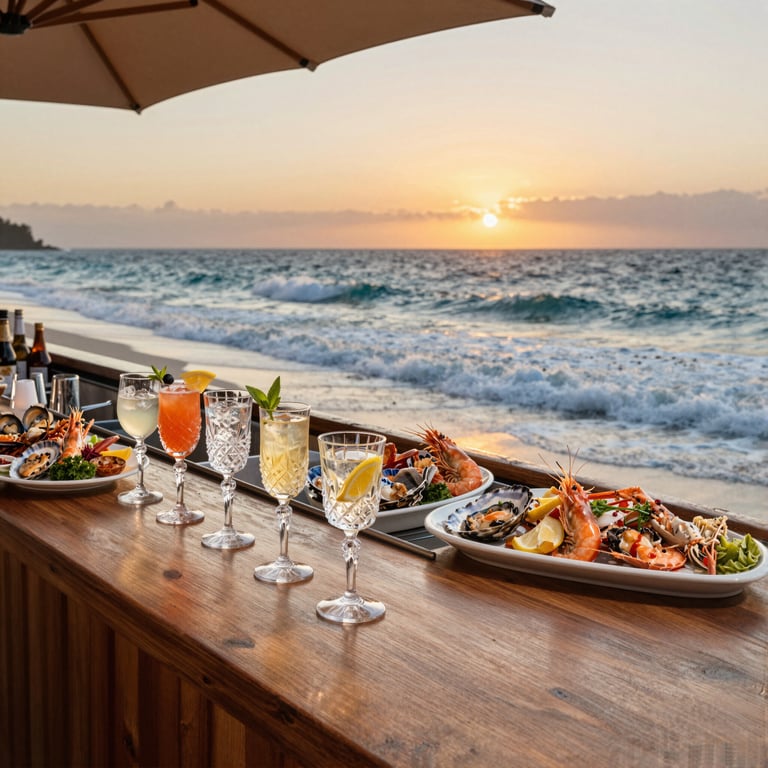 12 Rocks Beach Bar: Australia's Premier Beach Club with Elite Cocktails and Fresh Seafood Delights