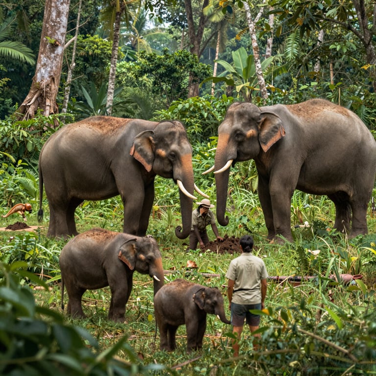 Progetti Internazionali per Proteggere le Popolazioni Rimaste di Elefanti