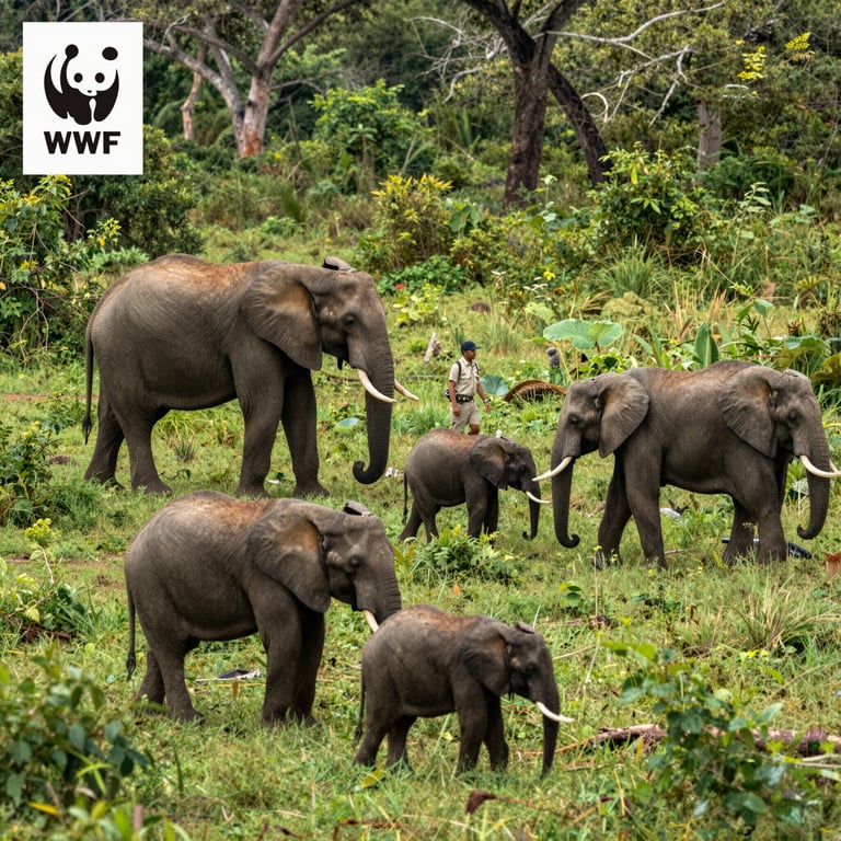 Iniziative WWF contro il Bracconaggio: Salviamo le Popolazioni di Elefanti