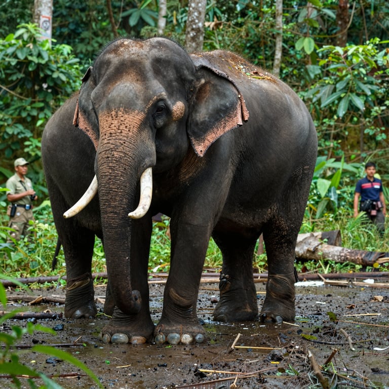 Come Proteggiamo gli Elefanti di Foresta Rari nel Vietnam