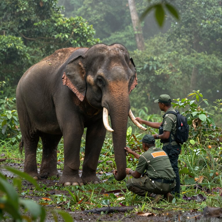 Come Salviamo gli Elefanti da Foresta Rari del Vietnam