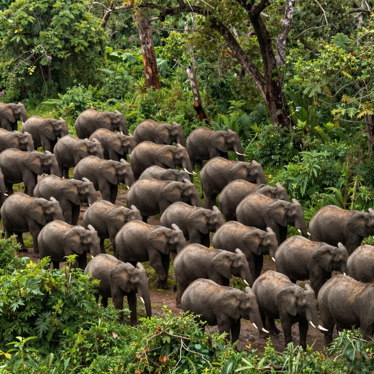 Salvare oltre 100.000 elefanti per trasformare le foreste africane: vittoria o catastrofe?