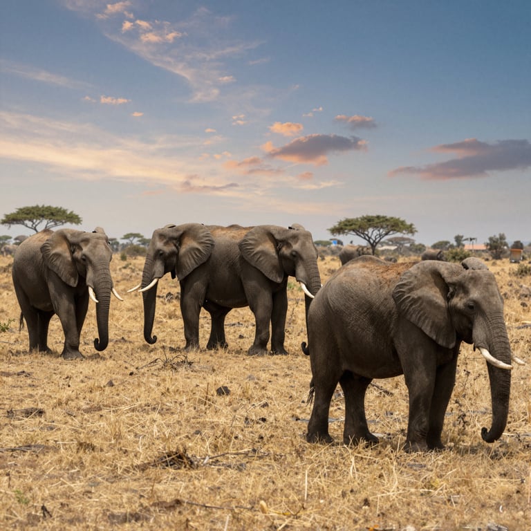Iniziative Internazionali per Salvare la Popolazione Elefantina Africana