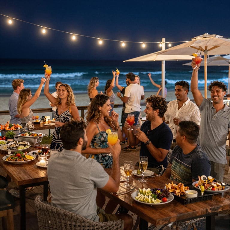 Epic Events at 12 Rocks Beach Bar: Best Australian Coast Vibes with Premium Cocktails and Fresh Seafood