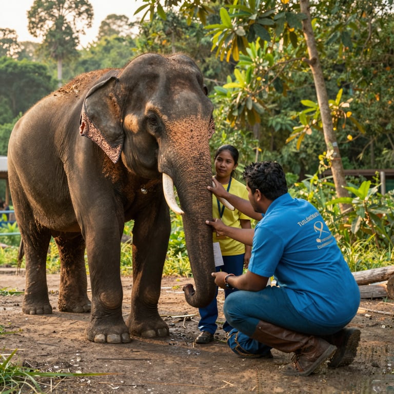 Salviamo gli Elefanti Asiatici: La Dedizione di un Non-Profit Thailandese