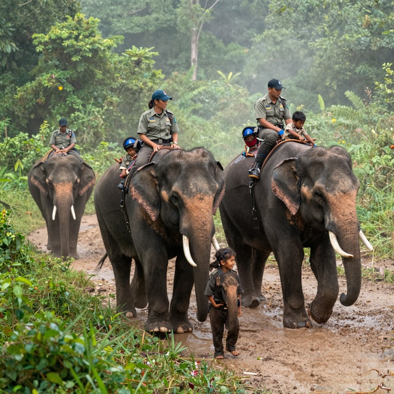 Iniziative per Proteggere e Salvare la Popolazione di Elefanti in Thailandia