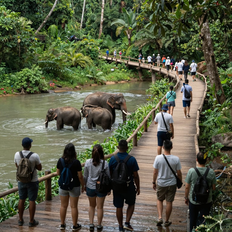 Iniziative per Salvare gli Elefanti: Turismo Ecologico e Conservazione Forestale