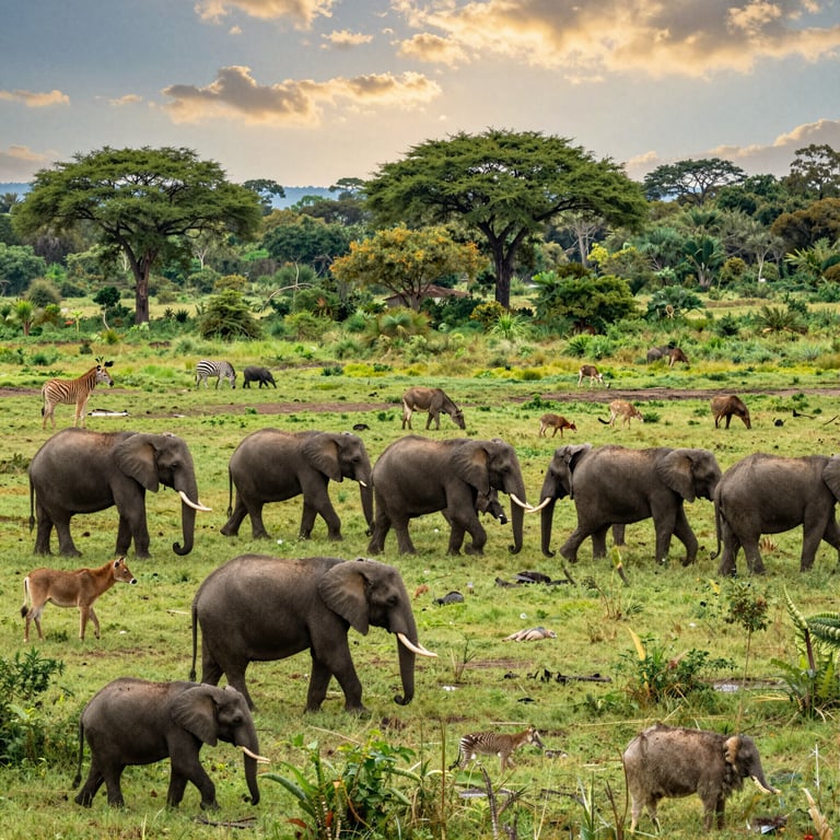 Preservare gli Habitat degli Elefanti: Iniziative Globali per la Protezione della Fauna Selvatica