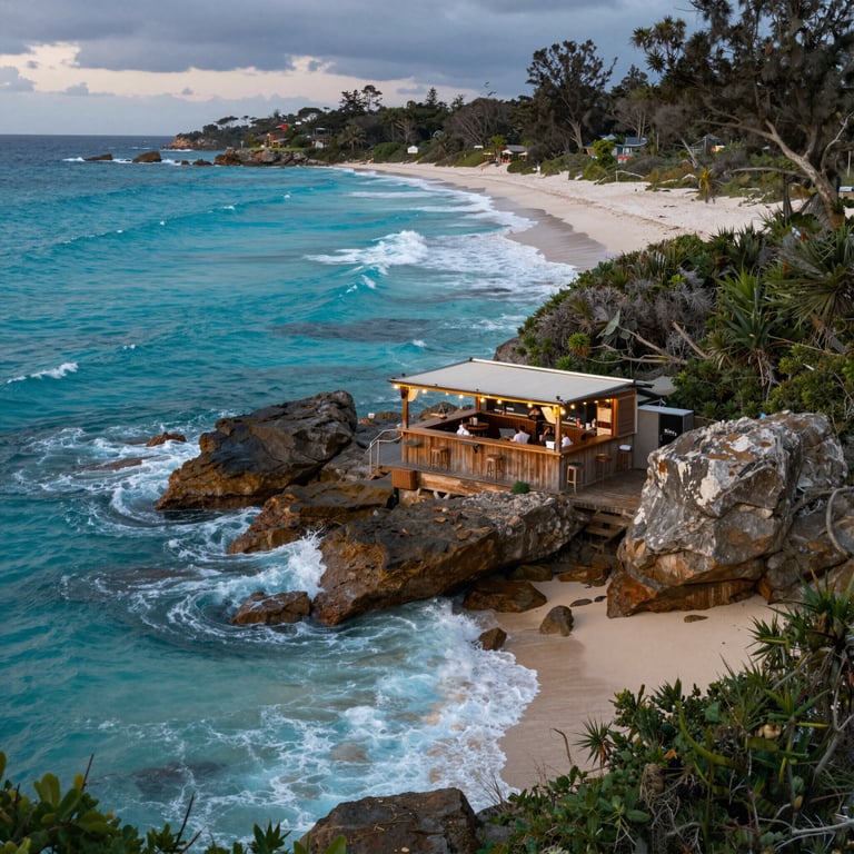 Discover 12 Rocks: Best Australian Coast Beach Bar Reviews for Seafood and Cocktails