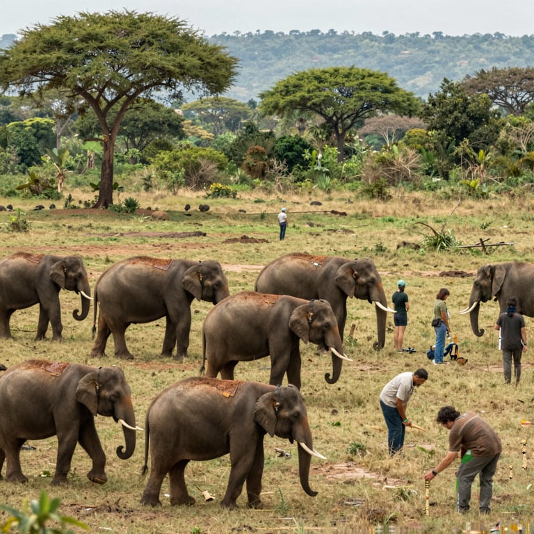 Iniziative Globali per Salvare gli Elefanti: Il Ruolo della Conservazione Attiva