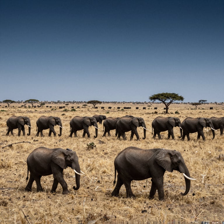 Innovative Strategie con Esplosivi per Salvare la Vita degli Elefanti Africani