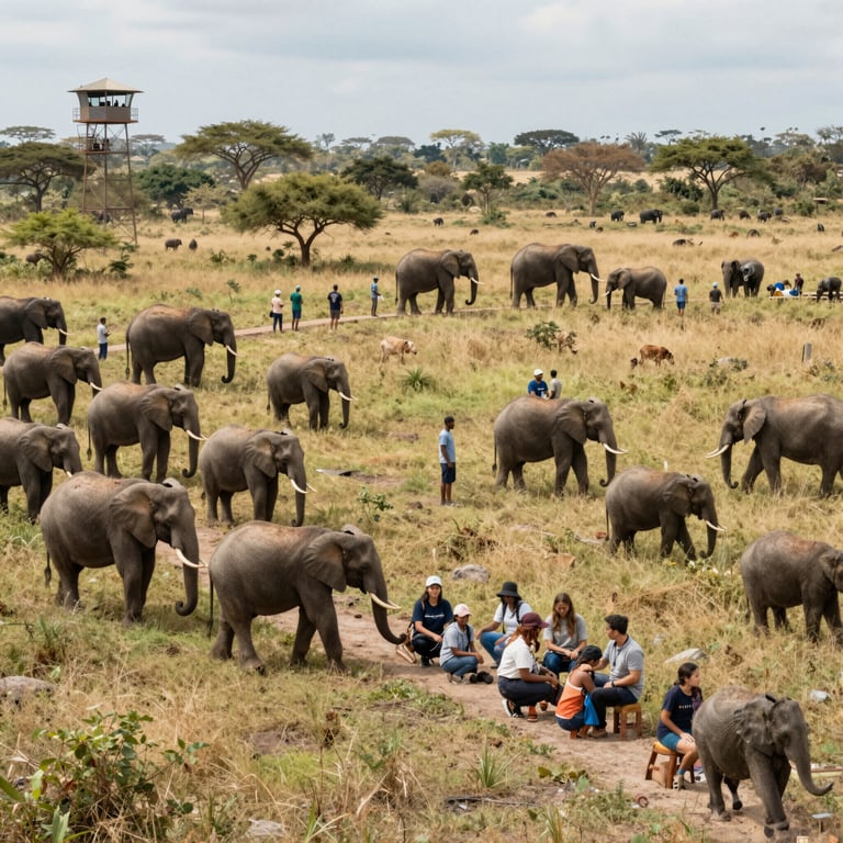 Progetti Globali di Volontariato per Proteggere e Aiutare gli Elefanti