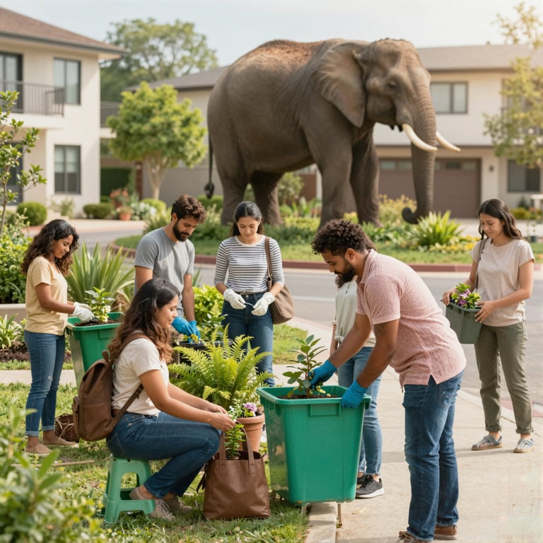 Come Aiutare gli Elefanti nella Tua Comunità con Azioni Quotidiane Efficaci