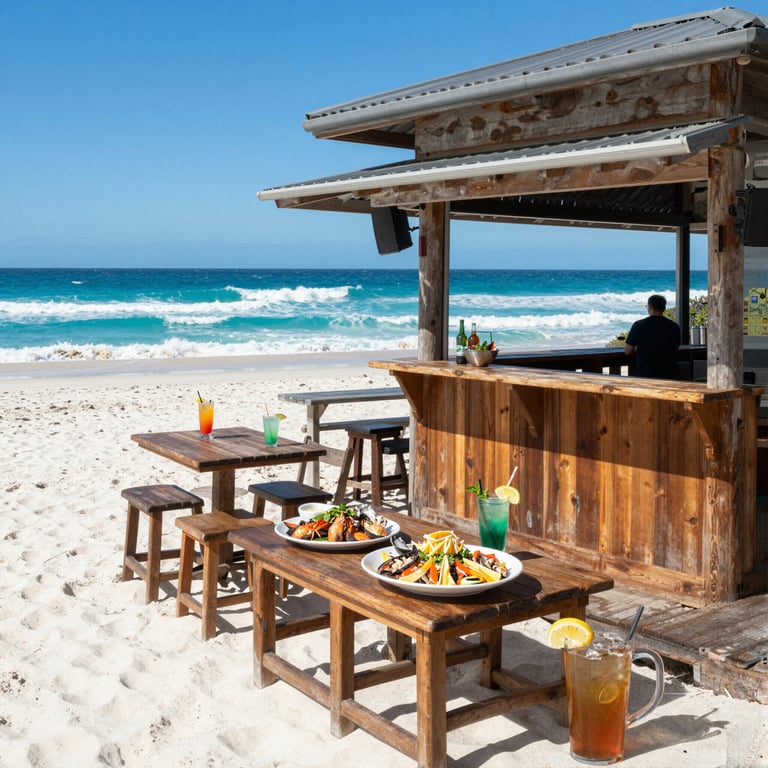 12 Rocks Beach Bar: Australia's Top Beach Club for Signature Cocktails and Fresh Coastal Seafood