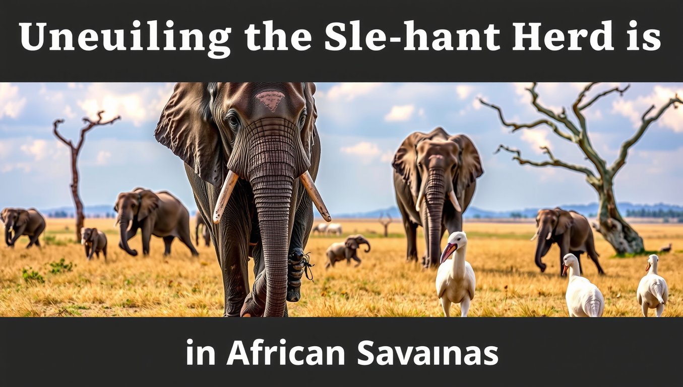 Unveiling the Secrets of Elephant Herds in African Savannas