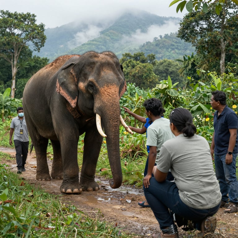 Scopri le missioni di salvataggio per elefanti asiatici in Thailandia da parte del nostro ente no-profit
