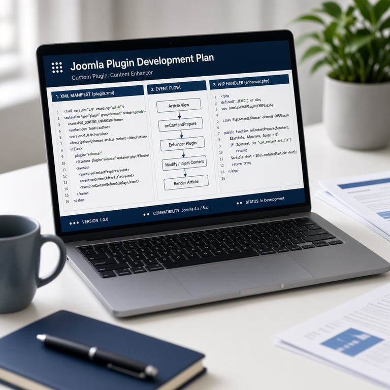 Joomla Plugin Development: Build Event-Driven Extensions That Last
