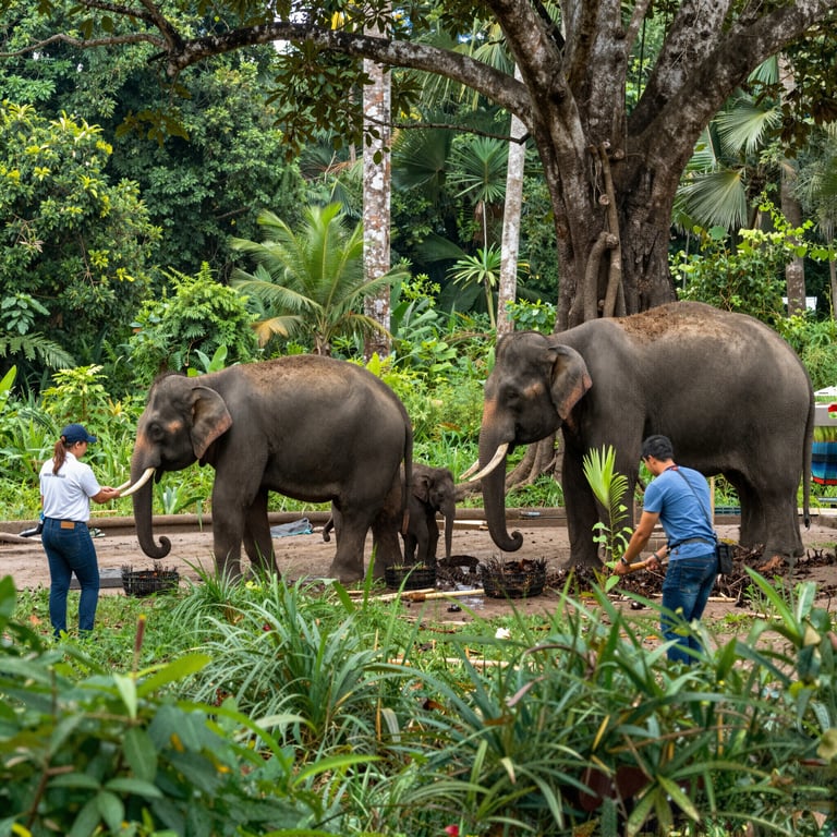 Preservazione degli Habitat Elefantini: Iniziative per la Salvaguardia della Fauna Selvatica