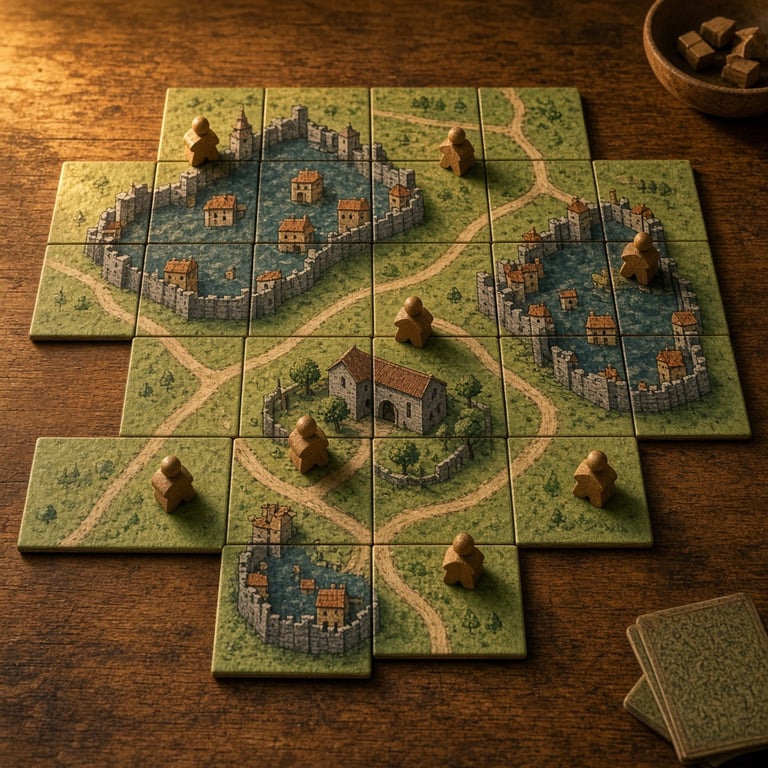 Carcassonne bordspel: zo bouw je slim aan je stad