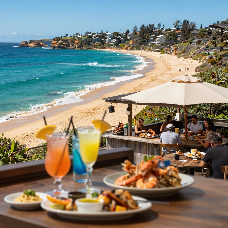 Top Australian Coast Beach Bars: 12 Rocks Leads with Exquisite Cocktails and Fresh Seafood