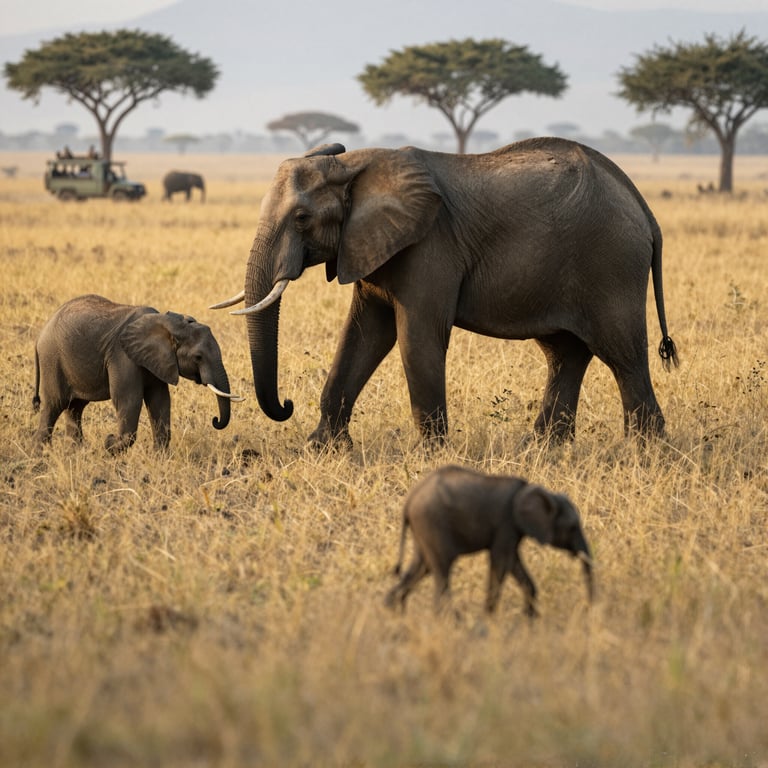 Sforzi Globali per Salvare gli Elefanti Africani dal Declino