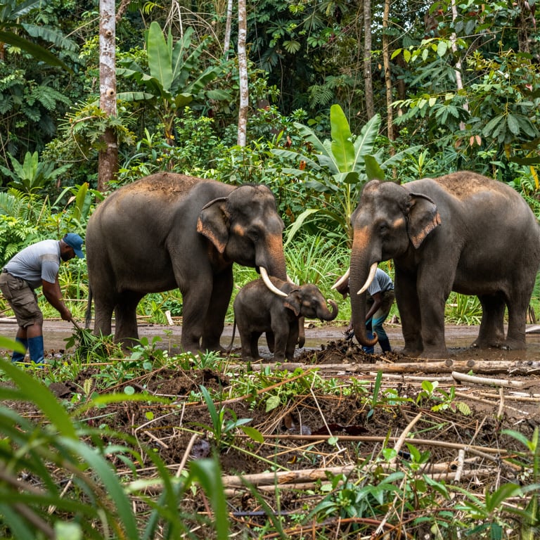 Indonesia avvia progetto da 74,6 miliardi contro invasivi per salvare elefanti