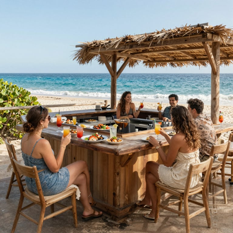 Discover 2026's Premier Beach Bar at 12 Rocks with Ultimate Cocktails and Seafood Delights