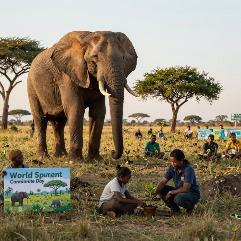 Celebrazione della Giornata Mondiale dell'Elefante: Strategie per Salvare Queste Creature Iconiche