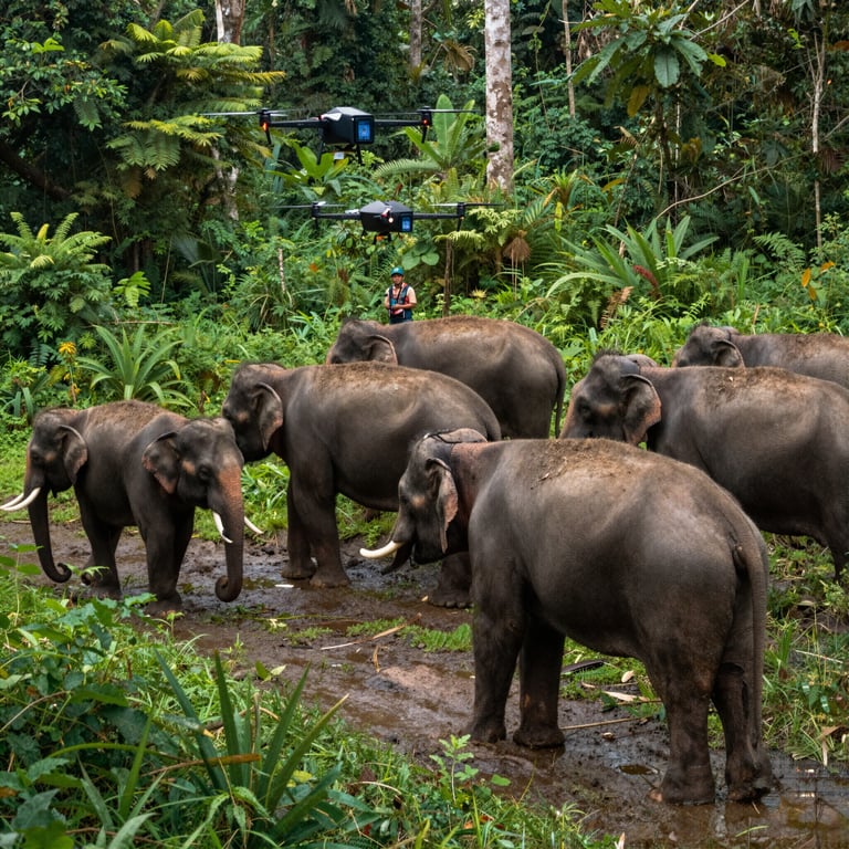 Indonesia Rafforza la Protezione degli Elefanti con Avanzate Misure di Conservazione