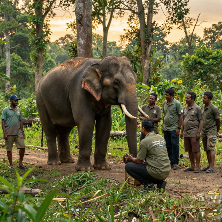 Iniziative Locali per Aiutare e Salvare gli Elefanti in Pericolo