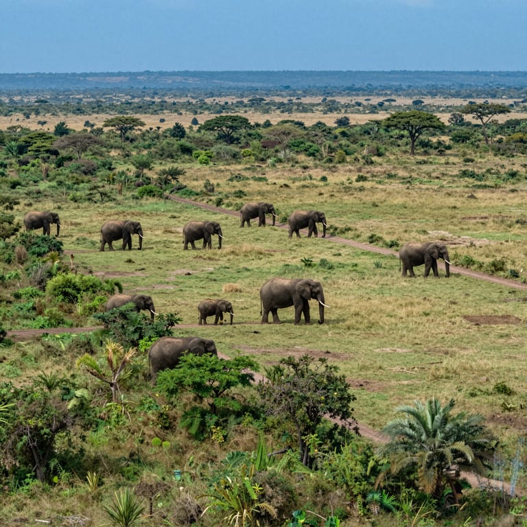 Iniziative Globali per Salvaguardare l'Abitat degli Elefanti Selvatici