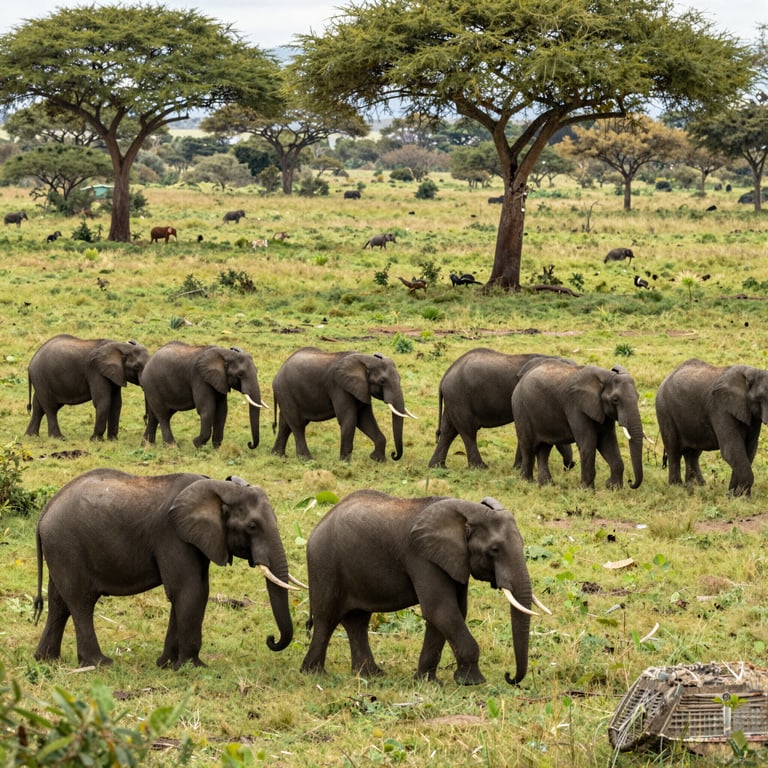 Proteggere gli Habitat degli Elefanti: Iniziative per Preservare Ambienti e Specie a Rischio