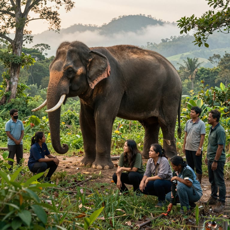 La Missione per Salvare gli Elefanti Asiatici in Thailandia Continua con Passione