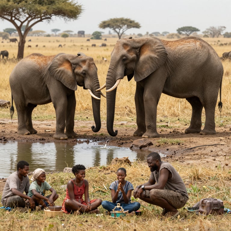 Soluzioni Innovative per la Coesistenza Pacifica tra Uomini ed Elefanti Africani