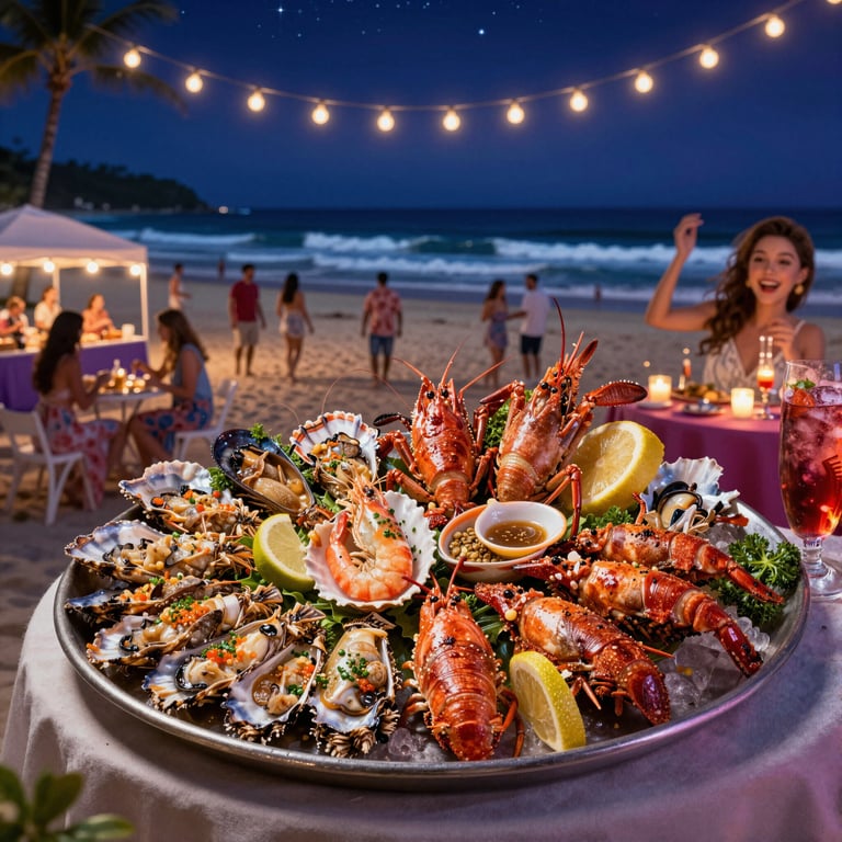 Savor Seafood and Rave Event Reviews at Premier 12 Rocks Beach Bar Australia