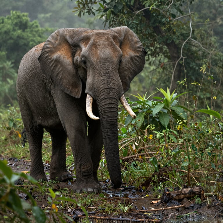 La Lotta per Salvare gli Elefanti della Foresta Africana
