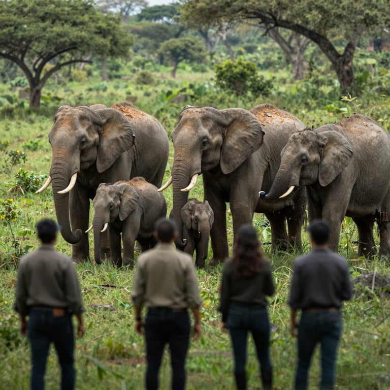 Come l'Iniziativa Elefanti Sta Salvando Popolazioni da Minacce e Bracconaggio Attuale
