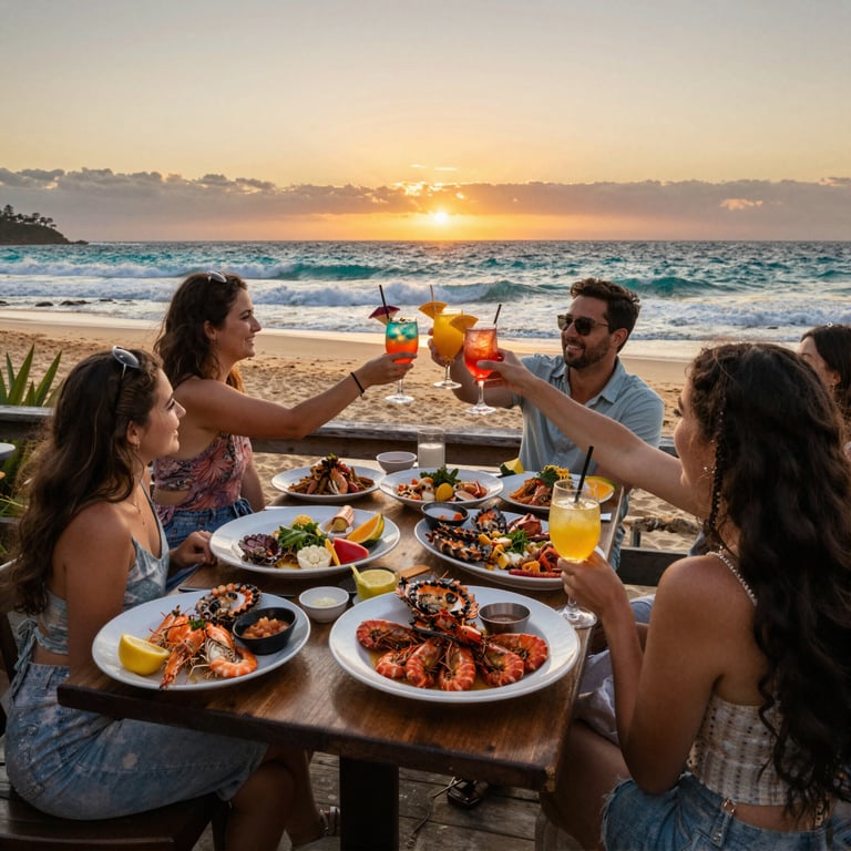 12 Rocks Beach Bar: Australia's Top Coastal Club for Signature Cocktails and Fresh Seafood