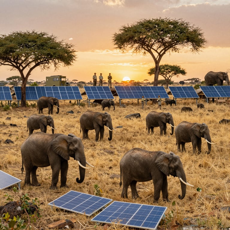 Strategie Innovative per Ridurre Conflitti Umani-Elefanti e Promuovere Coesistenza Sicura