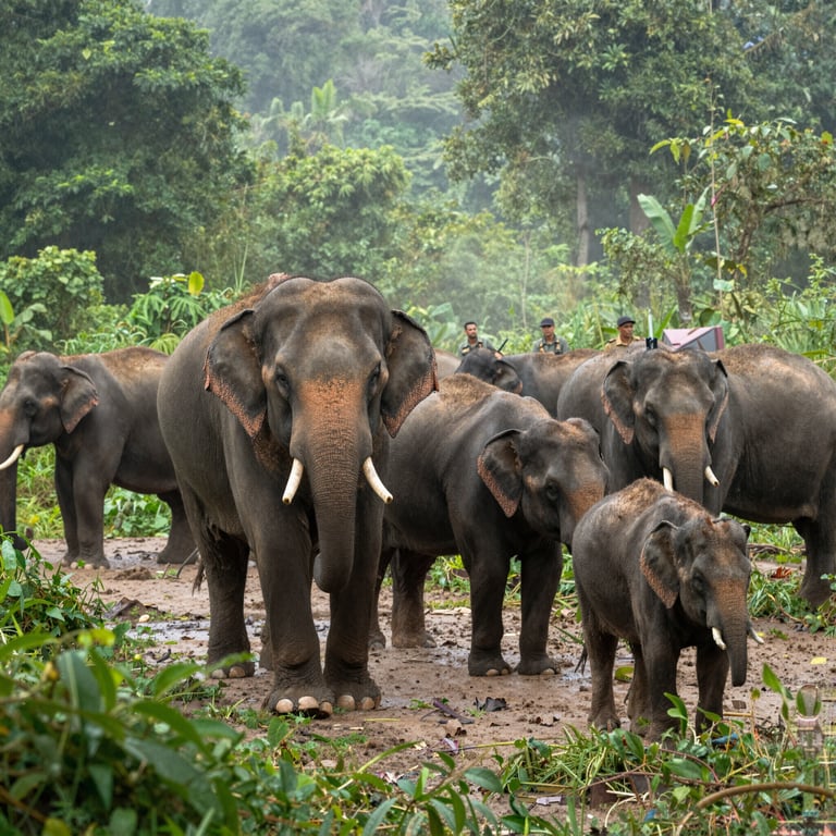 Come il DSWF Combatte le Minacce agli Elefanti in Asia