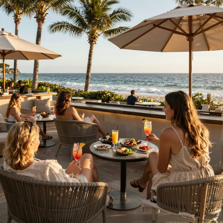 Unwind at 12 Rocks: Premier Australian Beach Bar with Exquisite Coastal Cocktails and Fresh Seafood