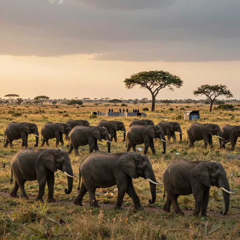 Declino Critico degli Elefanti Africani: Strategie Innovative dal Nuovo Studio per la Salvaguardia