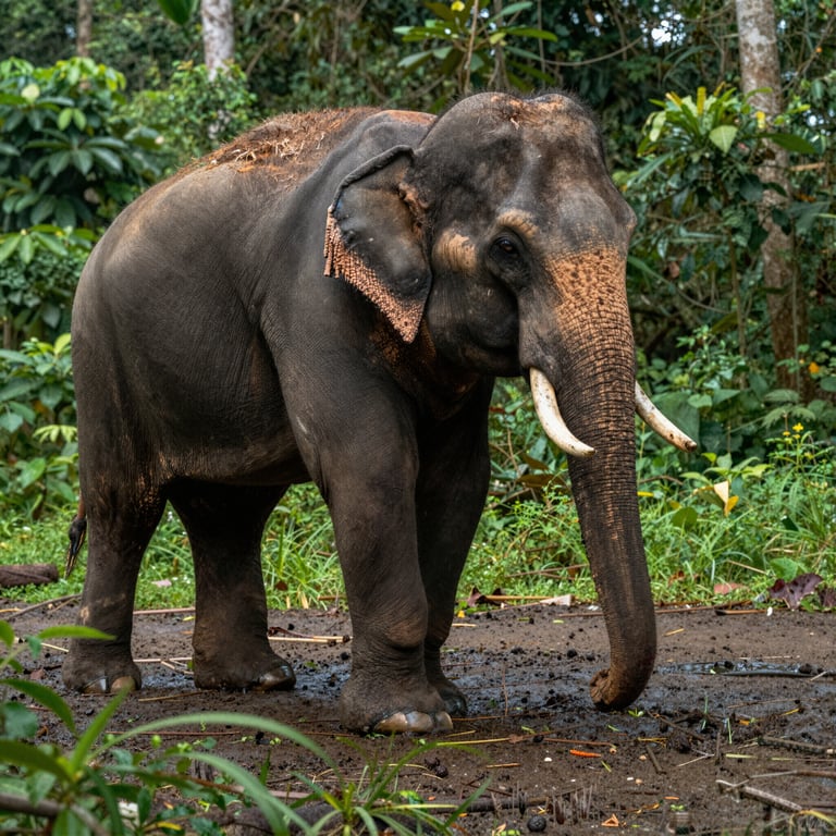 SOS per Elefanti: Soccorso Urgente per Animale Ferito da Lavoro Forzato