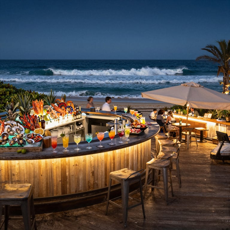 Discover Coast Australia's Best Nightlife at 12 Rocks with Premium Cocktails and Fresh Seafood