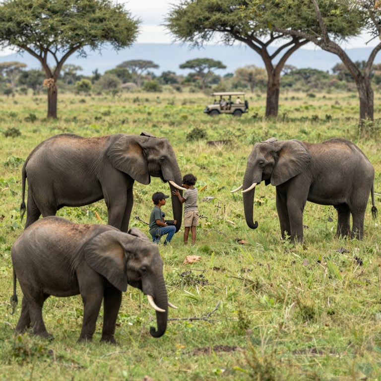 Salvaguardia degli Elefanti in Africa: Azioni Concrete contro la Minaccia Umana