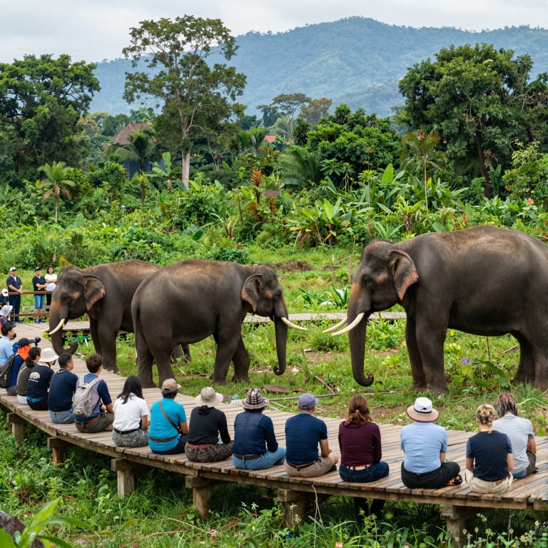 Come il Turismo Sostenibile Aiuta la Conservazione degli Elefanti Asiatici