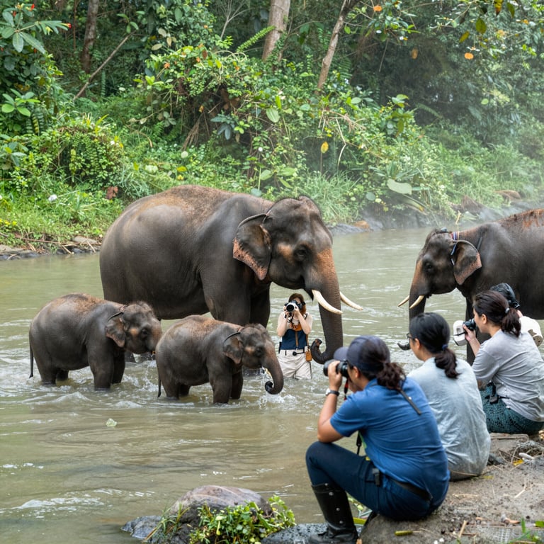 Il Potere del Turismo Responsabile nella Salvaguardia degli Elefanti Asiatici